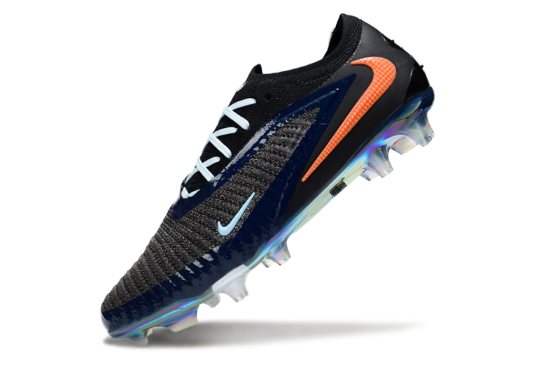 CHUTEIRA NIKE PHANTOM 6 ELITE CAMPO - PRETA E LARANJA