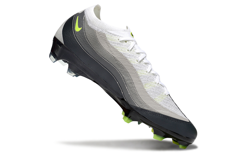CHUTEIRA NIKE AIR ZOOM MERCURIAL VAPOR 16 ELITE CAMPO "AIR MAX 95" - CINZA E PRETA