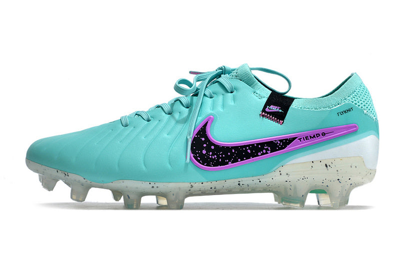 CHUTEIRA NIKE TIEMPO LEGEND 10 ELITE CAMPO - AZUL CLARO