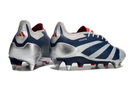 ADIDAS PREDATOR 24 ELITE TRAVA MISTA "ROTEIRO" - PRATA E AZUL