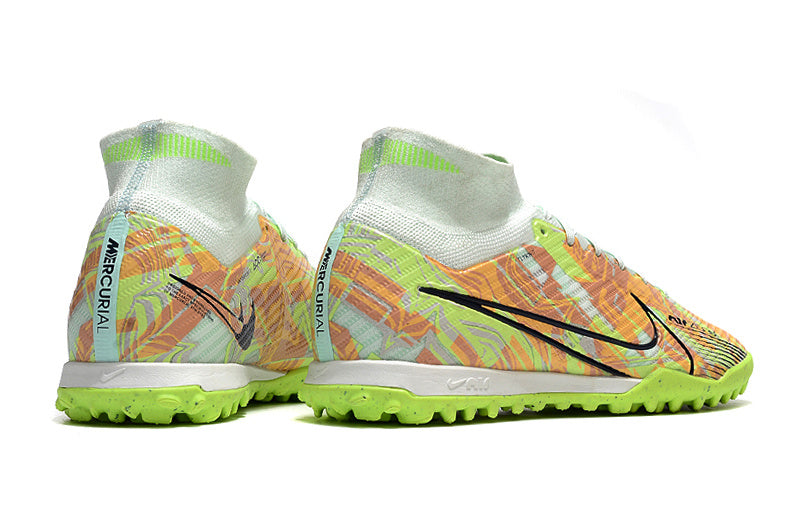 CHUTEIRA NIKE MERCURIAL AIR ZOOM SUPERFLY 9 ELITE SOCIETY "BONDED" - VERDE