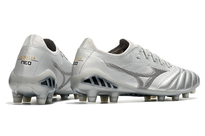 CHUTEIRA MIZUNO MORELIA NEO III JAPAN CAMPO - BRANCA