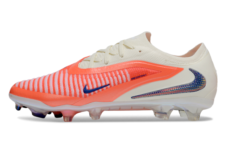 CHUTEIRA NIKE PHANTOM 6 ELITE CAMPO - BRANCA E VERMELHA