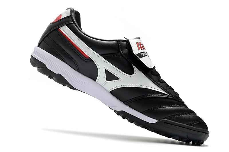 CHUTEIRA MIZUNO MORELIA II SOCIETY - PRETA E BRANCA
