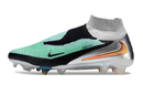 CHUTEIRA NIKE PHANTOM 6 HIGH ELITE CAMPO - VERDE E PRETA
