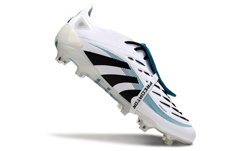 ADIDAS PREDATOR 25 FT ELITE CAMPO - BRANCA E PRETA