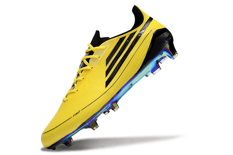 CHUTEIRA ADIDAS F50 ELITE CAMPO - AMARELA E PRETA