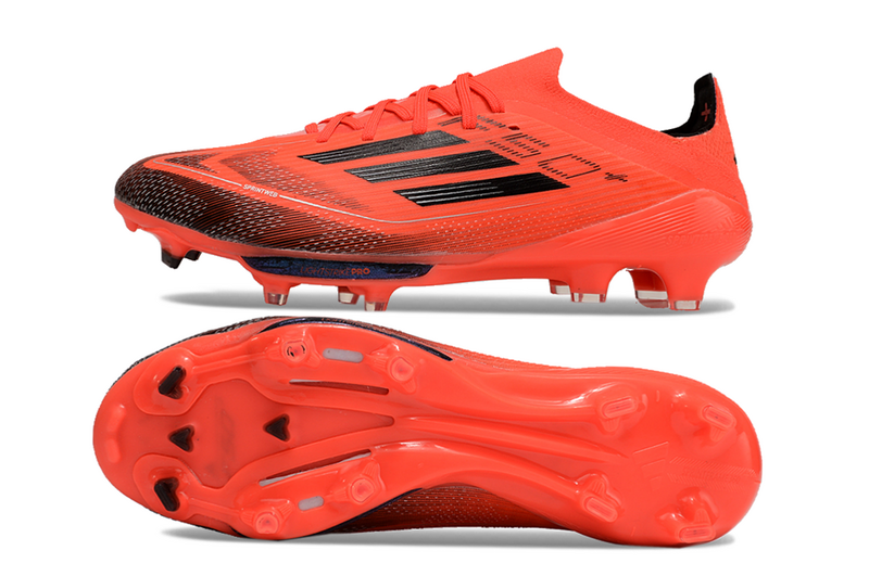 CHUTEIRA ADIDAS F50.1 LIGHTSTRIKE PRO ELITE CAMPO "VIVID HORIZON" - LARANJA