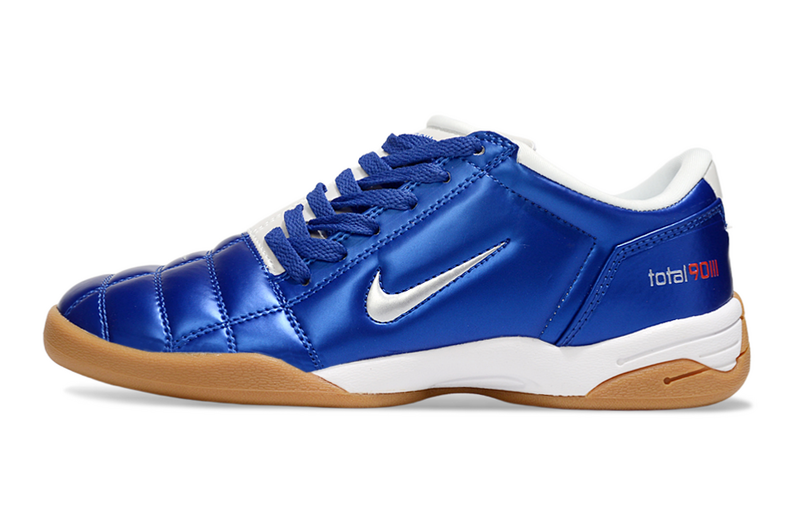 CHUTEIRA NIKE TOTAL 90 III FUTSAL - AZUL E BRANCA