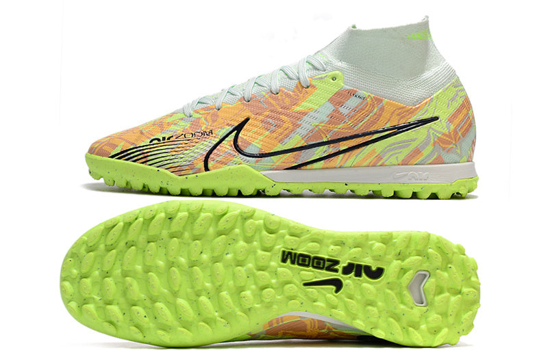 CHUTEIRA NIKE MERCURIAL AIR ZOOM SUPERFLY 9 ELITE SOCIETY "BONDED" - VERDE