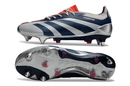 ADIDAS PREDATOR 24 ELITE TRAVA MISTA "ROTEIRO" - PRATA E AZUL