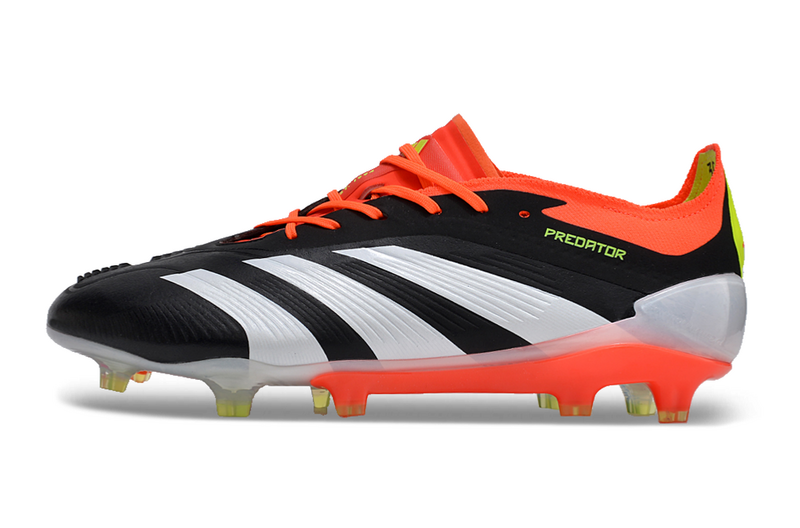 ADIDAS PREDATOR 24 ELITE CAMPO "SOLAR ENERGY" - LARANJA E BRANCA