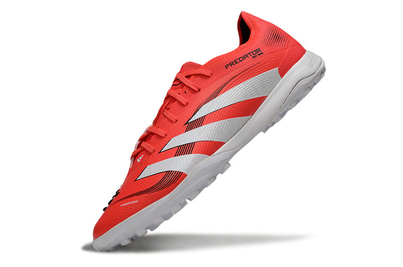 CHUTEIRA ADIDAS PREDATOR 25 ELITE SOCIETY "PURE VICTORY" - VERMELHA E BRANCA