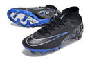 CHUTEIRA NIKE AIR ZOOM MERCURIAL SUPERFLY 9 ELITE TRAVA MISTA "SHADOW" - PRETA E AZUL