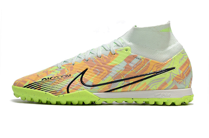 CHUTEIRA NIKE MERCURIAL AIR ZOOM SUPERFLY 9 ELITE SOCIETY "BONDED" - VERDE