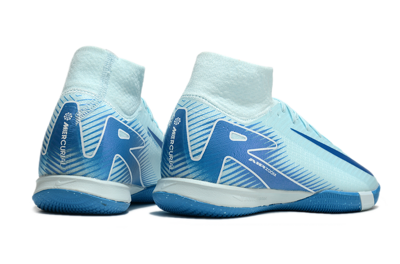 CHUTEIRA NIKE AIR ZOOM MERCURIAL SUPERFLY 10 ELITE FUTSAL - AZUL