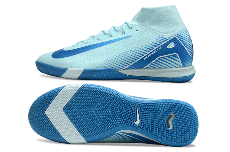 CHUTEIRA NIKE AIR ZOOM MERCURIAL SUPERFLY 10 ELITE FUTSAL - AZUL