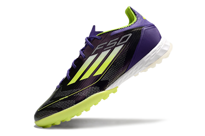 CHUTEIRA ADIDAS F50 SOCIETY "FAST REBORN" - ROXA E VERDE
