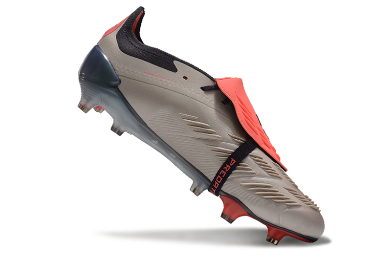 ADIDAS PREDATOR 24 FT ELITE CAMPO "VIVID HORIZON" - CINZA E LARANJA