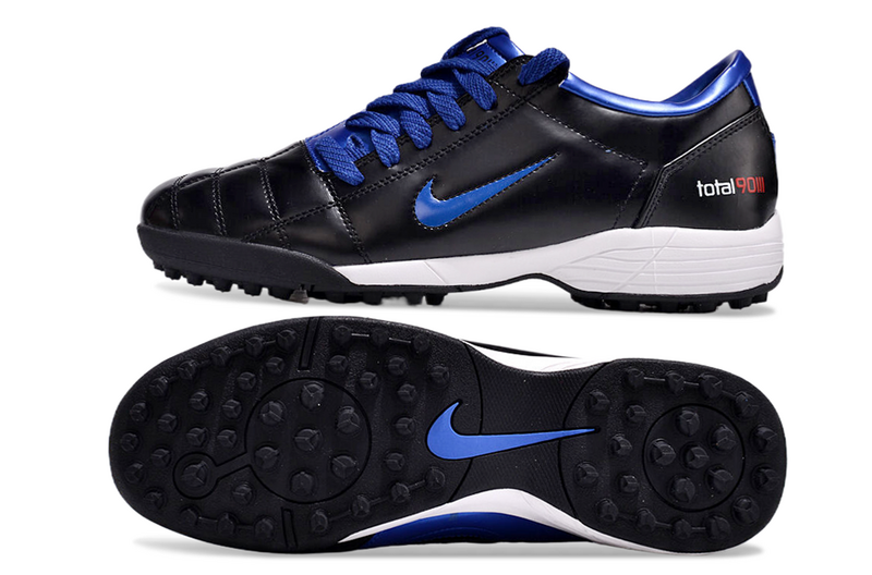 CHUTEIRA NIKE TOTAL 90 III SOCIETY - PRETA E AZUL
