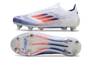 ADIDAS F50 LACELASS ELITE TRAVA MISTA "ADVACEMENT" - BRANCA E COLORIDA