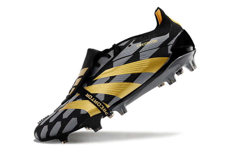 ADIDAS PREDATOR 24 FT ELITE CAMPO - PRETA E DOURADA