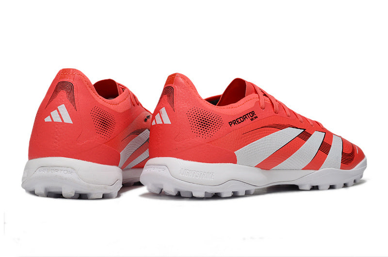 CHUTEIRA ADIDAS PREDATOR 25 ELITE SOCIETY "PURE VICTORY" - VERMELHA E BRANCA