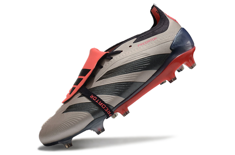 ADIDAS PREDATOR 24 FT ELITE CAMPO "VIVID HORIZON" - CINZA E LARANJA