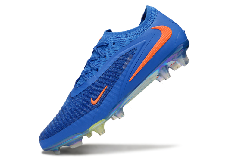 CHUTEIRA NIKE PHANTOM 6 ELITE CAMPO - AZUL E LARANJA