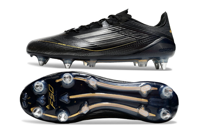 ADIDAS F50 ELITE TRAVA MISTA "DARK SPARK" - PRETA