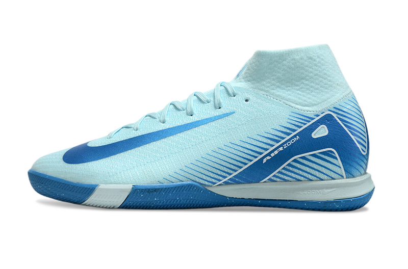 CHUTEIRA NIKE AIR ZOOM MERCURIAL SUPERFLY 10 ELITE FUTSAL - AZUL