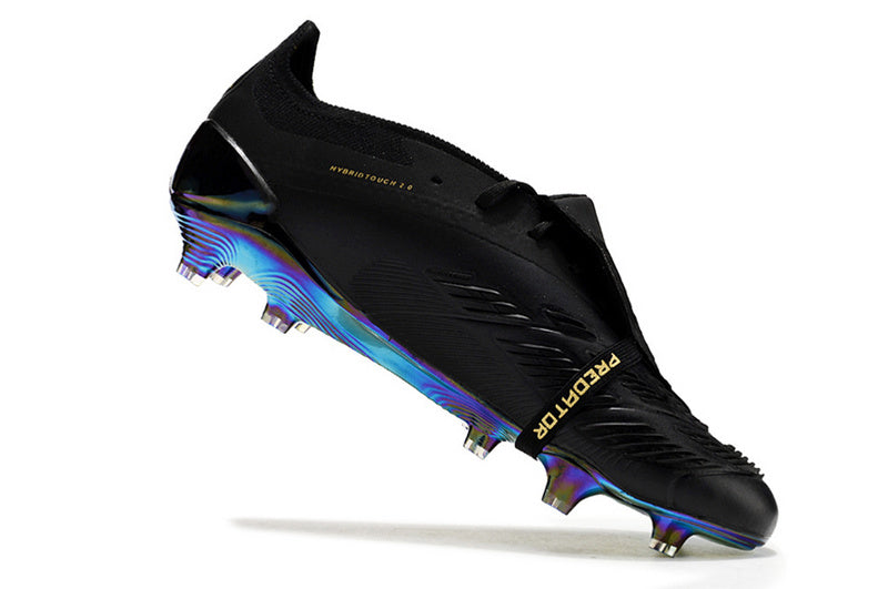 ADIDAS PREDATOR 24 FT ELITE CAMPO ''DAY SPARK'' - PRETA E DOURADA