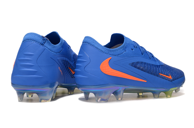 CHUTEIRA NIKE PHANTOM 6 ELITE CAMPO - AZUL E LARANJA