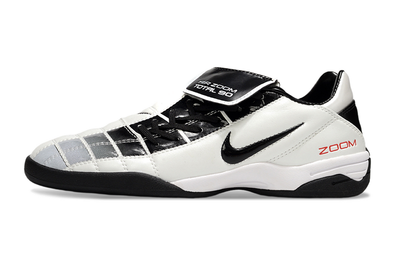 CHUTEIRA NIKE AIR ZOOM TOTAL 90 III FUTSAL - BRANCA E PRETA