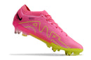 CHUTEIRA NIKE AIR ZOOM MERCURIAL VAPOR 15 ELITE TRAVA MISTA FIXA "LUMINOUS" - ROSA E AMARELA