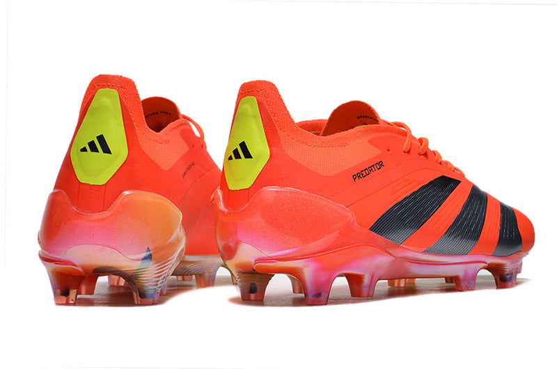 ADIDAS PREDATOR 24 ELITE CAMPO "PREDSTRIKE" - LARANJA E CINZA