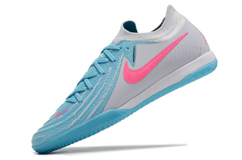CHUTEIRA NIKE PHANTOM GX II ELITE FUTSAL - BRANCA E AZUL