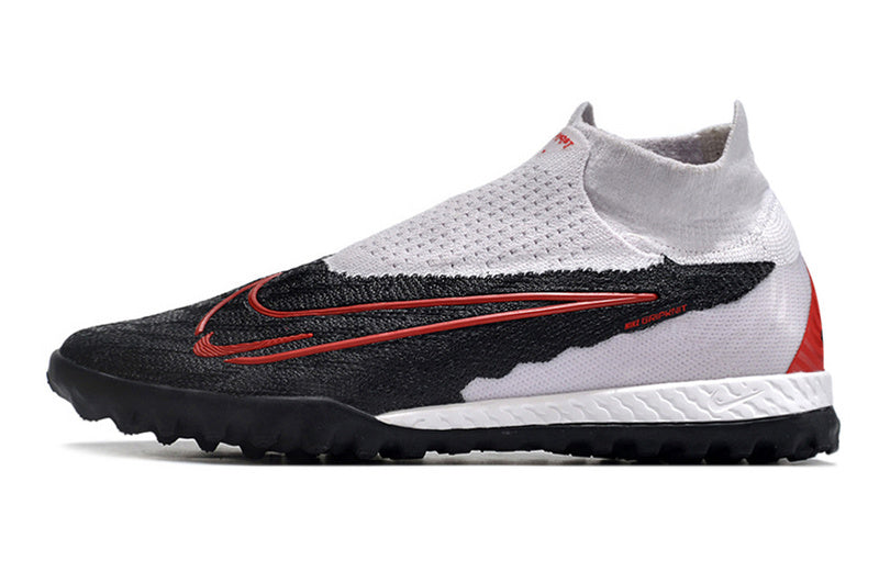 CHUTEIRA NIKE PHANTOM GX DYNAMIC FIT ELITE SOCIETY - PRETA, BRANCA E VERMELHA