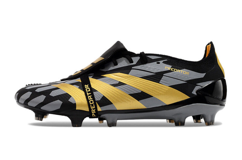 ADIDAS PREDATOR 24 FT ELITE CAMPO - PRETA E DOURADA