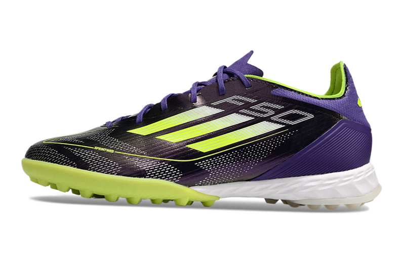 CHUTEIRA ADIDAS F50 SOCIETY "FAST REBORN" - ROXA E VERDE
