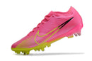 CHUTEIRA NIKE AIR ZOOM MERCURIAL VAPOR 15 ELITE TRAVA MISTA FIXA "LUMINOUS" - ROSA E AMARELA