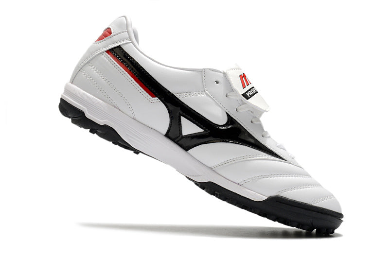 CHUTEIRA MIZUNO MORELIA II SOCIETY - BRANCA E PRETA