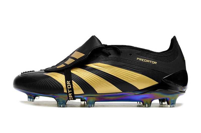ADIDAS PREDATOR 24 FT ELITE CAMPO ''DAY SPARK'' - PRETA E DOURADA