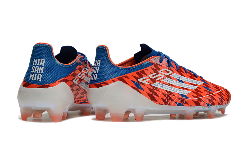 CHUTEIRA ADIDAS F50 ELITE CAMPO - VERMELHO E AZUL