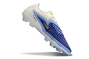 CHUTEIRA NIKE PHANTOM 6 ELITE CAMPO "FEAR NOTHING" - BRANCA E AZUL