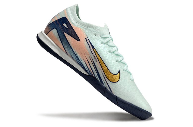 CHUTEIRA NIKE AIR ZOOM MERCURIAL VAPOR 16 ELITE FUTSAL "DREAM SPEED" - AZUL E ROSA