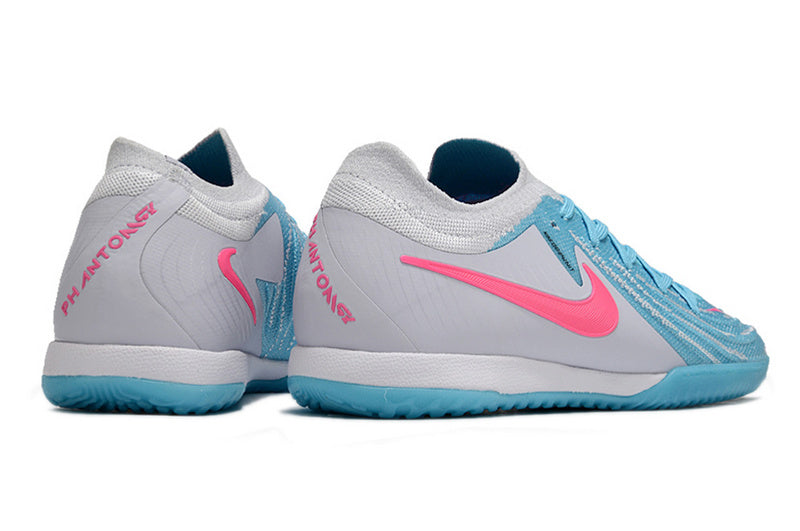 CHUTEIRA NIKE PHANTOM GX II ELITE FUTSAL - BRANCA E AZUL