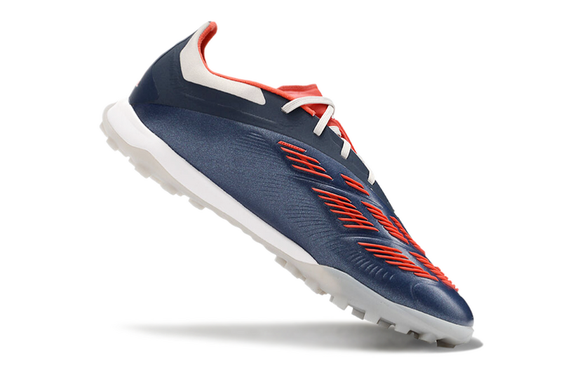 CHUTEIRA ADIDAS PREDATOR 24 ELITE SOCIETY - AZUL,BRANCA E VERMELHA