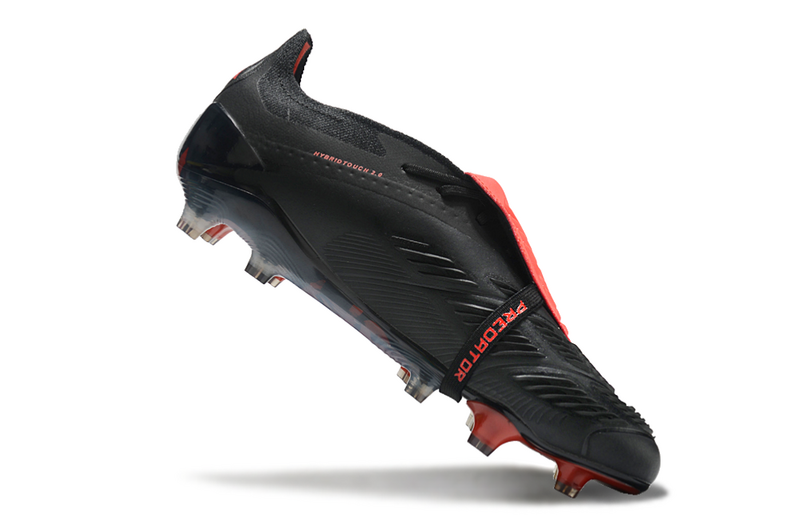 ADIDAS PREDATOR 24 FT ELITE CAMPO - PRETA E LARANJA
