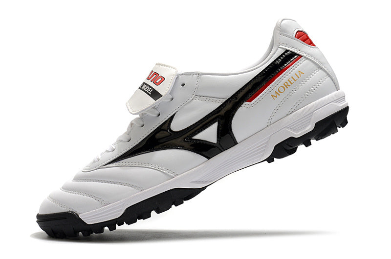 CHUTEIRA MIZUNO MORELIA II SOCIETY - BRANCA E PRETA
